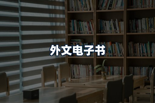 外文电子书